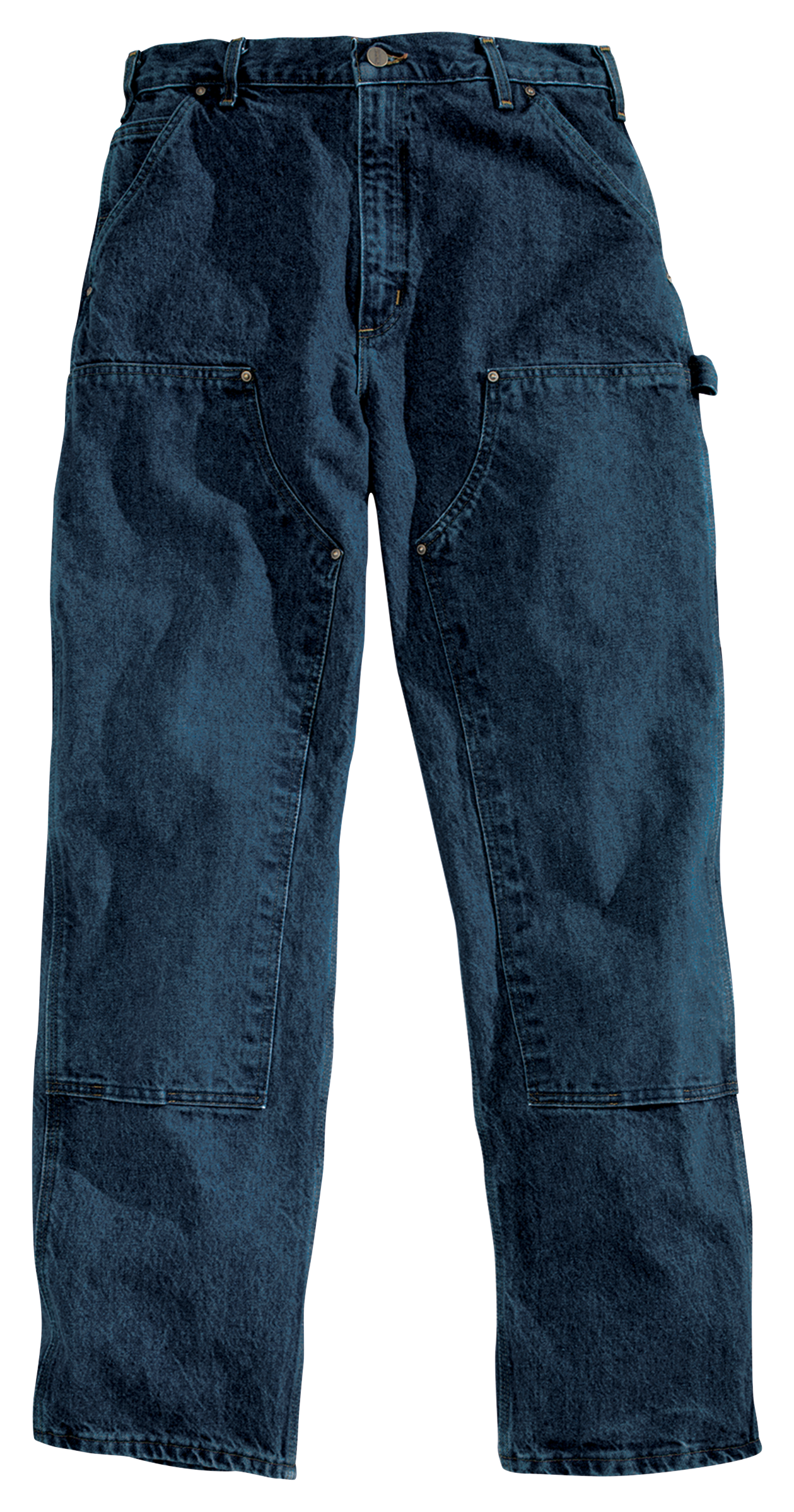 Carhartt Relaxed-Fit Double-Front Washed Logger Jeans for Men | Bass ...